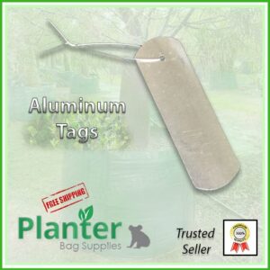 Aluminium Plant Labels with Wire Tie